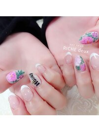 ライブロゴ痛ネイル
