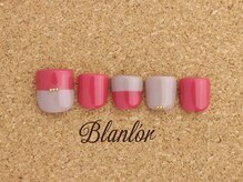 ブランロール 中目黒店(Blanl'or)/Foot バイカラーネイル