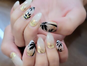 ネイルサロン シェル(Nail Salon SHELL)/ヤシの木ネイル～★