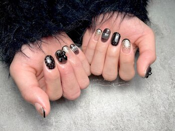 サロンド イト(salon de ito)/ブラック×リボン