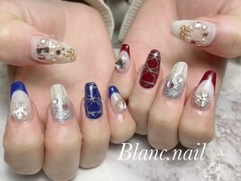 クリスマスネイル