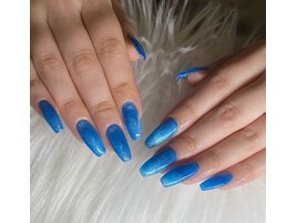 スカルプ　マグネットネイル