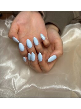 エーナイン イオンモール苫小牧店/シンプルワンカラーネイル