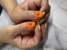 ぷっくりお花ネイル♪