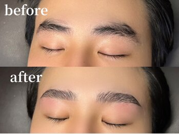 エムズアイブロウ 大阪京橋店(M’sアイブロウ)/メンズハリウッドブロウリフト