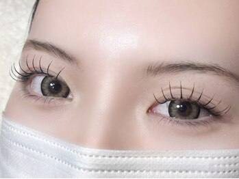 ステラ バイ セブンルックス 大宮東口店(Stella by7LOOKS)の写真/大人気!韓国風束感×うるうるEYE☆新技法のお目元がはっきりとした印象を作るなら当店の&ヘルシーが◎