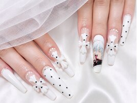 クロム ドットネイル