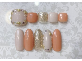 ティーエヌ 本厚木店/ハンド&フット同デザイン☆夏