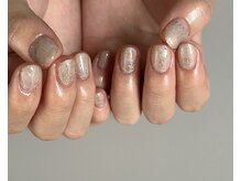 リノ 大阪本町店(lino)/奥行きニュアンスネイル【7.14】