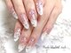 ノアブルーバードネイルズ(Noah' bluebird .nails)の写真/爪の形にお悩みの方、SNSで見る美しいフォルムに憧れている方に☆爪の長さ出しで長く綺麗な指先に♪