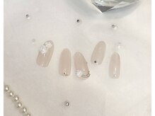 ファメル 大分店(Fam-er)/シンプルネイル＋パーツ追加