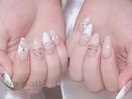 レースネイル/夏ネイル