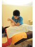 【ピンポイントの疲れや首肩コリに★】首肩集中+眼精疲労解消コース60分¥6900