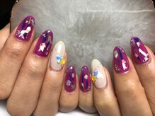 ラウト デコレーションアンドネイルサロン(Lauto Decoration&Nail Salon)/クリアカラーネイル