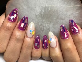 クリアカラーネイル