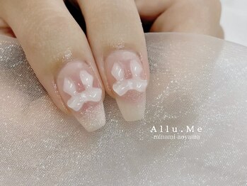 アリューミー 南青山店(Allu.Me)/リボンネイル♪
