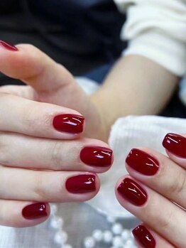 ミィア 神保町店(Mia)の写真/ワンカラー4980円(初回オフ無料/ワンホンチークネイル/フレンチあり)★お得なクーポンもご用意♪