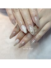 リッシュ ドゥ(RICHE deux)/大人シンプルネイル