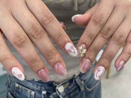 さくらんぼネイル