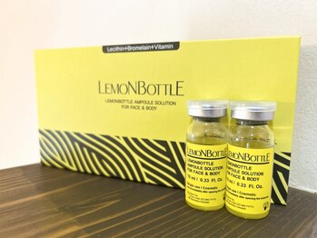 メディカルサロン風露 星ヶ丘店の写真/韓国で話題の”レモンボトル”導入◇二重アゴが気になる方必見！ダウンタイムなしで憧れの小顔を叶えます♪