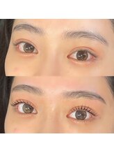 ロレインブロウ 茨木駅前店/茨木市 | 束感まつ毛パーマ