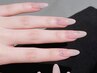 ◆［HAND］ ワンカラーorラメグラ+ラインストーン10個／パーツ2個