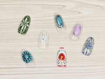 ネイルサロン リノア(Linoa)/手書きアート♪