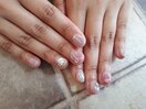 ショートニュアンスネイル