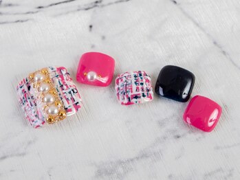 シシ(SiSi)/#フット #アート #ツイード