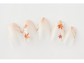 アトリエプラスエヌ(Atelier+N)/【アートコース】紅葉グラデ