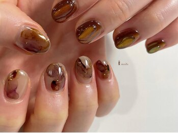 アイネイルズ 渋谷店(I nails)/【Sumika.t】ちぐはぐマグネット