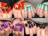 【hand】限定★長さ出し10本＋ワンカラー ¥9000