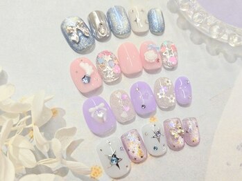 アローナ(Arona)の写真/韓国系シンプルデザインが豊富♪ガーリーな上品デザインで他とは差がつく指先へ☆