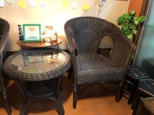 オアシスの雰囲気(アジアンテイストの落ち着いた店内でリラックス!)