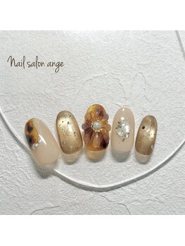 アンジュ(Ange)の写真/プライベートサロンでオーナーが施術☆月替りキャンペーンネイル～持ち込みデザイン◎初回&4週以内オフ無料