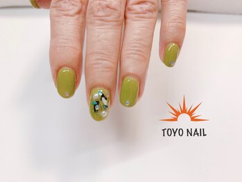 トヨネイル(TOYO NAIL)/ピスタチオカラー☆