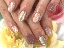 ダブルネイル(Double Nail)/【イマイ】大理石ネイル