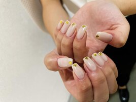 ハートホログラムネイル