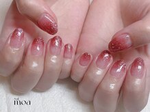 モア(moa)/カラグラ　ラメ　ピンク