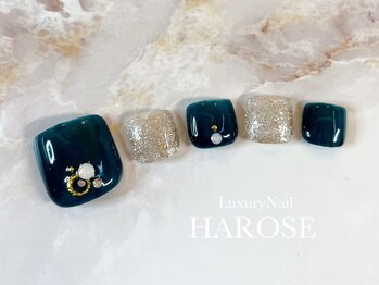 ラグジュアリーネイル ハローズ(HAROSE)/フットマンスリージェルコース