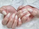 【ホワイトネイル/乳白】