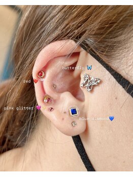 エバーグリーン(evergreen)/耳つぼジュエリー