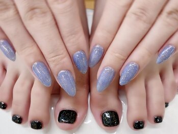 ミオウ(Miou’)の写真/【初回オフ込みハンド+フットワンカラー¥9200/フット定額¥6480】夏到来☆サンダルから覗く指先をお洒落に♪