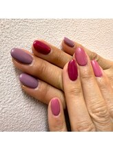 パダアット ヴァラネイル 天神南店(PADA at VALLANAIL)/マルチカラーネイル/ワンカラー