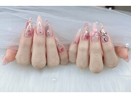 ワンホンネイル／長さだし
