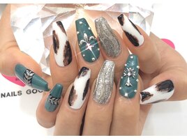 ニュアンスネイル　ミラー