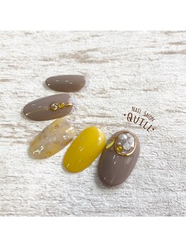 ネイルサロン クイル(QUILL)/3月イエロー 1