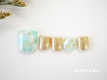 ネプチューン 自由が丘店(NEPTUNE)/フット 定額アート 9980円