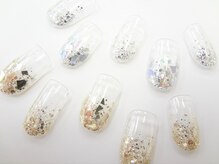 ネイルサロン クイール 小山店(NAIL SALON QUILL)/キラキララメグラデ