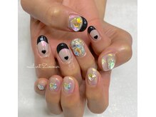 ネイルアート ジマー/90minartのちぐはぐ